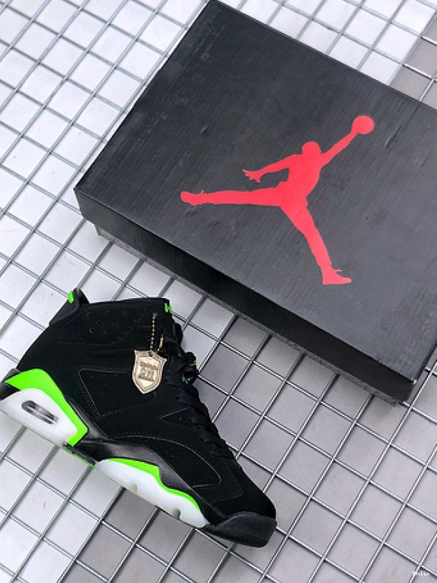 Bmlin Jordan Retro 6 CT8529 Air 'Electric 003 Green' 0703